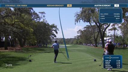 Keegan Bradley | Round 3 | 11th hole | Shot 1 | 2025 THE PLAYERS