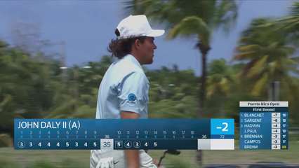 John Daly II | Round 1 | 14th hole | Shot 5 | 2026 Puerto Rico