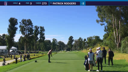 Patrick Rodgers | Round 3 | 4th hole | Shot 1 | 2026 The Genesis