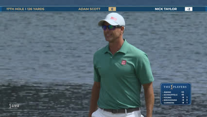 Adam Scott | Round 3 | 17th hole | Shot 2 | 2026 THE PLAYERS