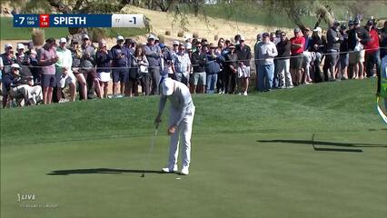 Jordan Spieth | 2023 WM Phoenix Open | Round 1 | 7th hole | Shot 3