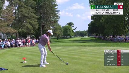 Tommy Fleetwood | Round 3 | 6th hole | Shot 1 | 2025 Travelers
