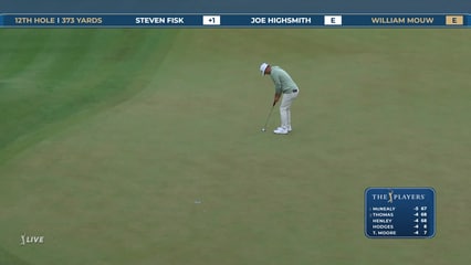 William Mouw | Round 1 | 12th hole | Shot 3 | 2026 THE PLAYERS