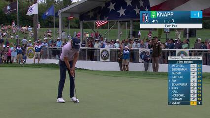 Jake Knapp | Round 1 | 4th hole | Shot 3 | 2025 Valspar