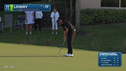 Shane Lowry | Round 4 | 17th hole | Shot 5 | 2026 Cognizant Classic