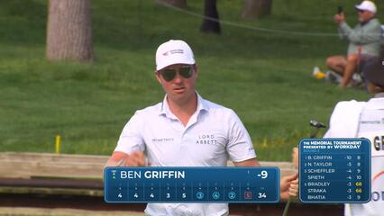 Ben Griffin | Round 3 | 9th hole | Shot 5 | 2025 the Memorial