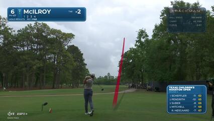 Rory McIlroy | Round 2 | 6th hole | Shot 1 | 2025 Houston Open