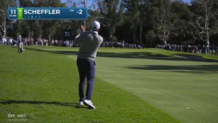 Scottie Scheffler | Round 3 | 11th hole | Shot 3 | 2026 The Genesis