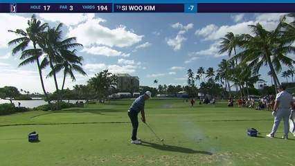 Si Woo Kim | Round 3 | 17th hole | Shot 1 | 2026 Sony Open