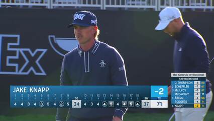 Jake Knapp | Round 2 | 18th hole | Shot 4 | 2025 Genesis