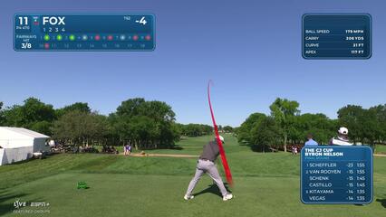 Ryan Fox | Round 4 | 11th hole | Shot 1 | 2025 THE CJ CUP