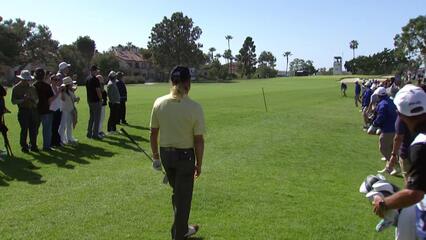 Miguel Angel Jiménez | Round 3 | 16th hole | Shot 2 | 2025 Hoag Classic