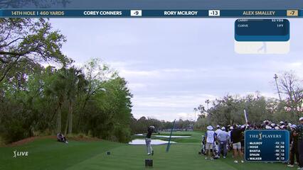 Alex Smalley | Round 4 | 14th hole | Shot 1 | 2025 THE PLAYERS