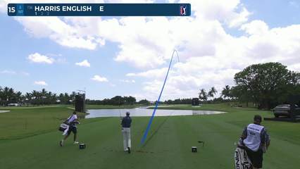 Harris English | Round 1 | 15th hole | Shot 1 | 2026 Cadillac