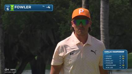 Rickie Fowler | Round 1 | 6th hole | Shot 4 | 2026 Cadillac