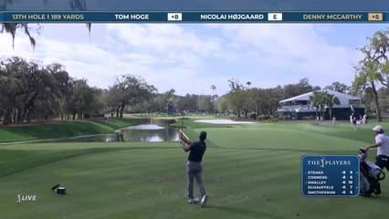 Denny McCarthy | Round 2 | 13th hole | Shot 1 | 2026 THE PLAYERS