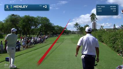 Russell Henley | Round 1 | 5th hole | Shot 1 | 2025 Sony Open