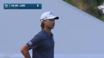 Min Woo Lee | Round 1 | 10th hole | Shot 3 | 2025 Rocket Classic