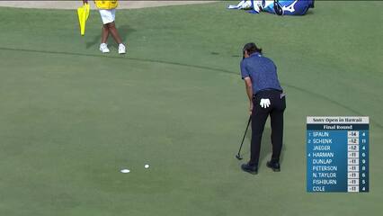 Kensei Hirata | Round 4 | 9th hole | Shot 4 | 2025 Sony Open