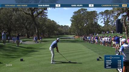 Cameron Young | Round 1 | 15th hole | Shot 1 | 2025 THE PLAYERS