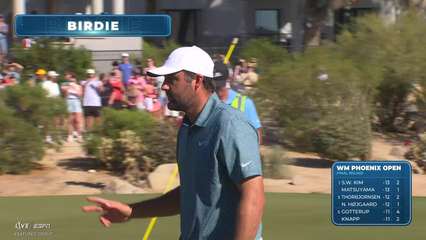 Scottie Scheffler | Round 4 | 5th hole | Shot 3 | 2026 WM Phoenix Open