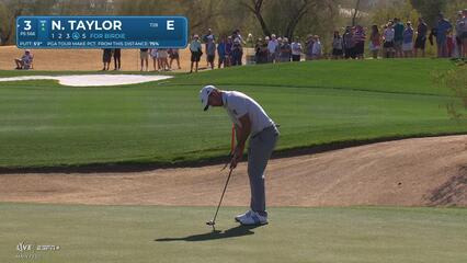 Nick Taylor | Round 1 | 3rd hole | Shot 4 | 2025 WM Phoenix Open