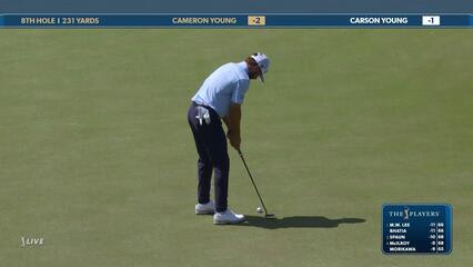 Cameron Young | Round 3 | 8th hole | Shot 4 | 2025 THE PLAYERS