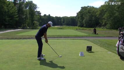 Dustin Johnson | 2020 THE NORTHERN TRUST | Round 4 | 4th hole | Shot 1