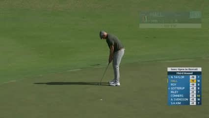Harry Hall | Round 3 | 14th hole | Shot 4 | 2026 Sony Open