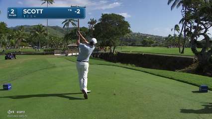 Adam Scott | Round 1 | 2nd hole | Shot 1 | 2026 Sony Open