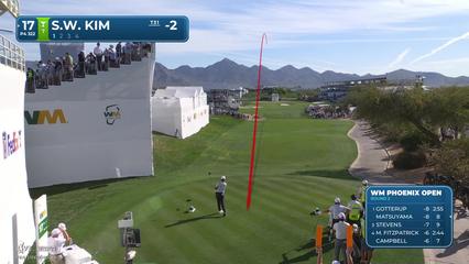 Si Woo Kim | Round 2 | 17th hole | Shot 1 | 2026 WM Phoenix Open