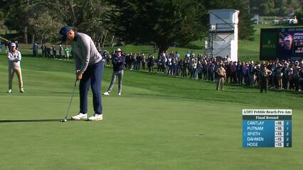 Jordan Spieth | 2022 AT&T Pebble Beach | Round 4 | 3rd hole | Shot 5