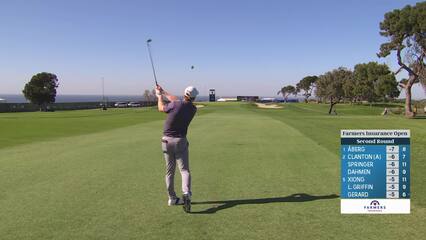 Hayden Springer | Round 2 | 12th hole | Shot 2 | 2025 Farmers