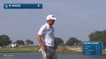 Tom Hoge | Round 1 | 15th hole | Shot 5 | 2025 The RSM Classic