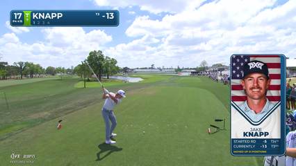 Jake Knapp | Round 4 | 17th hole | Shot 1 | 2026 Texas Children's