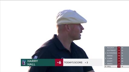 Harry Hall | Round 3 | 16th hole | Shot 5 | 2025 Genesis Scottish Open