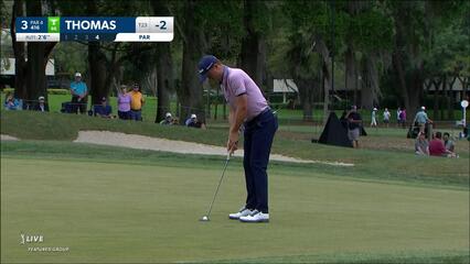 Justin Thomas | 2023 Valspar | Round 3 | 3rd hole | Shot 4