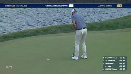 Ludvig Aberg | 2024 THE PLAYERS | Round 4 | 17th hole | Shot 3