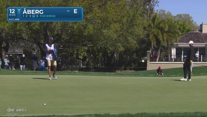 Ludvig Åberg | Round 1 | 12th hole | Shot 5 | 2025 Arnold Palmer