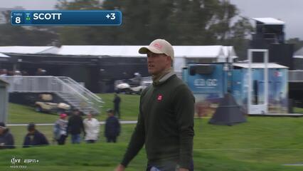 Adam Scott | Round 1 | 17th hole | Shot 4 | 2025 Genesis