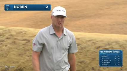 Alex Noren | Round 1 | 8th hole | Shot 5 | 2026 The American Express