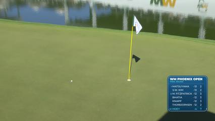 Rico Hoey | Round 4 | 17th hole | Shot 2 | 2026 WM Phoenix Open