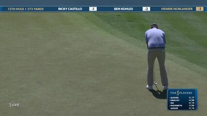 Henrik Norlander | Round 1 | 12th hole | Shot 4 | 2025 THE PLAYERS