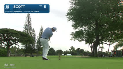 Adam Scott | Round 1 | 15th hole | Shot 2 | 2026 Sony Open