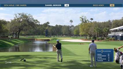 Rico Hoey | Round 4 | 13th hole | Shot 1 | 2026 THE PLAYERS