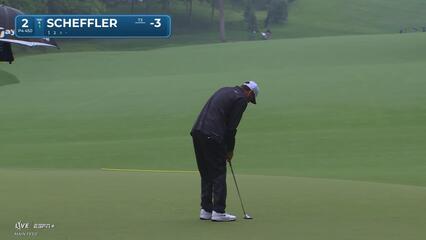 Scottie Scheffler | Round 2 | 2nd hole | Shot 4 | 2025 the Memorial