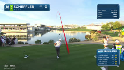 Scottie Scheffler | Round 2 | 18th hole | Shot 1 | 2026 WM Phoenix Open