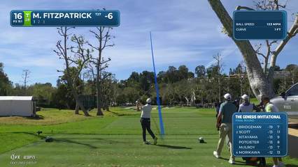 Matt Fitzpatrick | Round 4 | 16th hole | Shot 1 | 2026 The Genesis