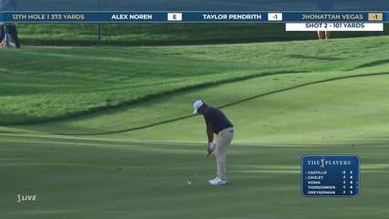 Jhonattan Vegas | Round 1 | 12th hole | Shot 2 | 2026 THE PLAYERS
