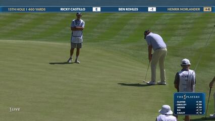 Henrik Norlander | Round 1 | 15th hole | Shot 4 | 2025 THE PLAYERS